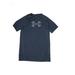 Under Armour Active T-Shirt: Blue Solid Sporting & Activewear - Kids Boy's Size Large