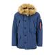 Winterjacke ALPHA INDUSTRIES "ALPHA Men - Parka & Winter Jackets Polar Jacket" Gr. 2 XL, blau (new navy) Herren Jacken Übergangsjacken