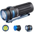 OLIGHT Baton 3 Pocket Torch 1200 Lumens LED Compact Magnetic Rechargeable Torch EDC Small Torch for Camping Hiking Dog Walking (Black)