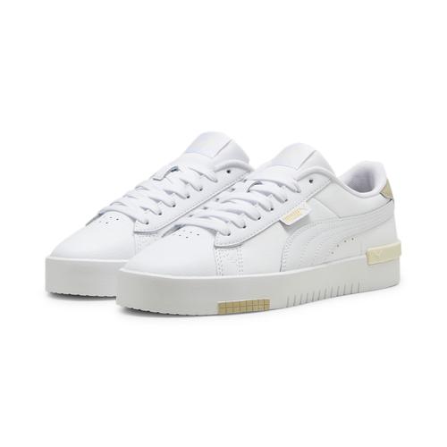 „Sneaker PUMA „“Jada Renew Sneakers Damen““ Gr. 37.5, weiß (white gold putty beige) Schuhe Sneaker“