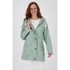 Regenjacke DEPROC ACTIVE "Friesennerz ANKERGLUTZAUBER", Damen, Gr. 36 (S), grau, Obermaterial: 100% Polyurethan; Futter: 100% Polyester, casual, figurumspielend, Langarm gerader Abschluss mit Druckknopf, Jacken, auch in Großen Größen erhältlich