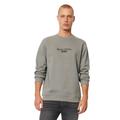 Sweatshirt MARC O'POLO DENIM "aus reiner Bio-Baumwolle" Gr. L, grau Herren Sweatshirts