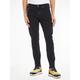Slim-fit-Jeans TOMMY JEANS "SCANTON Y" Gr. 33, Länge 30, schwarz (denim black) Herren Jeans Regular Fit