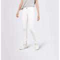 Skinny-fit-Jeans MAC "Dream Skinny" Gr. 40, Länge 30, weiß (white denim) Damen Jeans Röhrenjeans Hochelastische Qualität sorgt für den perfekten Sitz Bestseller