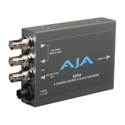 AJA Used 4-Channel Bi-Directional Audio A/D & D/A Converter ADA4