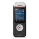 Philips Voice Tracer Audio Recorder DVT2110/00 Digital Notes Dual Fidelity Microphone Rechargeable Battery 8GB Memory Colour Display
