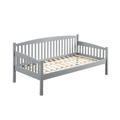 Wildon Home® Alienor Twin Daybed Wood in Gray | 37 H x 42 W x 80 D in | Wayfair 5F98BED077D8404DBC2D3294FFB98252