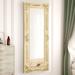 House of Hampton® Jaiona Full Length Mirror in Yellow | 35.8 H x 20.1 W x 2.36 D in | Wayfair 7B20AC2ABB37405D9B466983E713009F
