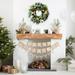 The Holiday Aisle® Faux Lighted 20" Wreath in Green | 20 H x 20 W x 2.4 D in | Wayfair 0F19C93AA11F41599F1E170AD7286CBF