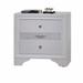 House of Hampton® Jassmyn Nightstand Wood in White | 26 H x 26 W x 17 D in | Wayfair 8BC9E560464F457FBC5137DD0B7D09F2