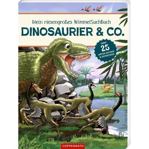 Mein Riesengroßes Wimmel-Such-Buch: Dinosaurier & Co., Pappband