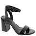 Nine West Realy - Womens 8.5 Black Sandal Medium