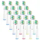 4/8/12/16/20PCS Floss Replaceable Electric Toothbrush Head Compatible with Oral-B White Power