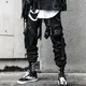 Joggers Cargo Pants for Men Casual Hip Hop Hit Color Pocket Male Trousers Sweatpants Streetwear