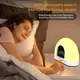 Wake Up Light Alarm Clock With Intelligent Night Light Digital Wake Up Light Workday Alarm Clock