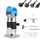 6/6.35/8mm 800W 30000Rpm Wood Router Tool Electric Trimmer Woodworking Machines Manual Hand Trimmer