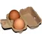 25 stücke Eier kartons 2 Eier halter Haushalt leere Eier kartons Papier zellstoff Eier kartons