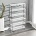 6 Tier Height Adjustable Heavy Duty Storage Wire Rack Metal Shelves