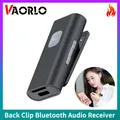 VAORLO SR11 Bluetooth 5.0 ricevitore Audio Clip posteriore adattatore Wireless Stereo 3.5MM supporto