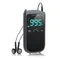 Mini Radio portatili Pocket AM/FM ricevitore altoparlante Stereo Radio ricaricabile con sveglia per