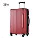 ABS Hardshell Luggage Spinner Suitcase with TSA Lock Lightweight 28'
