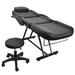 Adjustable Massage Table - Black