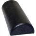 CanDo Black Half-Round Composite Foam Roller - 6 x 12 in. - Case of 72