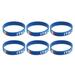 10 Pcs Flag Printed Country Silicone Wristband Fashion Sports Bracelet Hand Ring Wristband for Sports Game Football Match(Belgium)