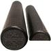 CanDo Round Black Composite Foam Roller - 6 x 12 in. - Case of 36