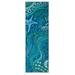 Printed Yoga Mat - Quick-Dry Non-Slip Foldable Fitness Blanket Towel for Yoga