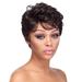 Fashion Synthetic Cool Short Curly Women s Wigs Black Natural Hair Female