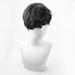 SUCS Wigs Cosplay Short Natural Hair Mixed Dark Black Handsome Wig Men s