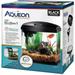 [Pack of 4] Aqueon LED MiniBow 1 SmartClean Aquarium Kit Black 1 gallon