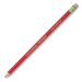 Dixon Ticonderoga Company Ticonderoga Eraser Tipped Checking Pencils- 12-ST- Red