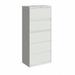 30 in. 5-Drawer Lateral File Cabinet - White