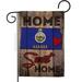 13 x 18.5 in. State Kansas Home Sweet American State Vertical Garden Flag with Double-Sided House Decoration Banner Yard Gift