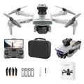 XEOVHV 2023 Foldable Drone with 4K Dual Camera for Adults RC Quadcopter WiFi FPV Live Video Altitude Hold Headless Mode One Key Take Off for Kids or Beginners