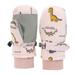 Walsking Kids Winter Gloves Snow Ski Cold Weather Insulated Outdoor Snowboard Gloves For Boys Girls Youth