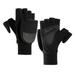 Men Winter Outdoor Cycling Thicken Touch-screen Flip Fingerless Gloves