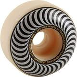 Spitfire Wheels Formula Four Classic Swirl White w/Silver Skateboard Wheels - 54mm 101a (Set of 4)