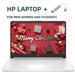 HP 14 Laptop with Ultral Light Intel Quad-Core N4120 Processor 8GB RAM 320GB Storage(64GB eMMC+256GB MSD) UHD Graphics 12H Battery Life Webcam HDMI WiFi Windows 11 S USBHUB White