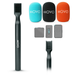 Movo WMX-HM Wireless Interview Microphone Adapter for Rode GO DJI Mic and more