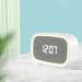 Taylongift Christmas Black X Friday Portable Bluetooth Small Speaker Small Night Light Alarm Clock Time Display Sleep Assist White Noise Alphas Player