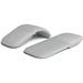 Bluetooth Arc Touch Mouse Wireless Foldable Mouse Without USB Nano Receiver Ergonomic Mini Optical Silent PC Mice for Notebook Laptop (Gray)