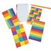 Fun Express - Spiral Rainbow Glitter Notebooks - Stationery - Notepads - Notepads - 12 Pieces