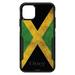DistinctInk Case for iPhone 14 Pro MAX (6.7 Screen) - OtterBox Commuter Custom Black Case - Jamaica Old Flag Black Green Yellow - Show Your Love of Jamaica