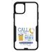 DistinctInk Case for iPhone 11 Pro MAX (6.7 Screen) - OtterBox Commuter Custom Black Case - Jeremiah 33:3 - Call to Me and I Will Answer