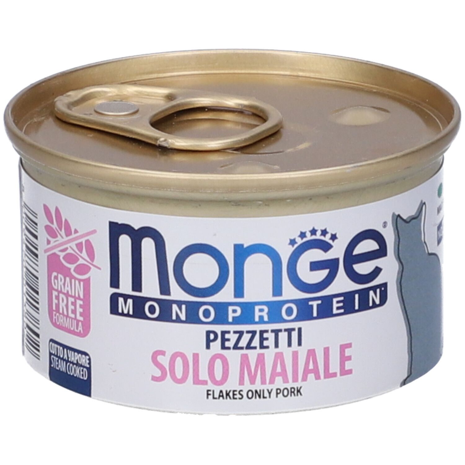 Monge Monoprotein Pezzetti Solo Maiale Gatti Adulti 80 g Mangime