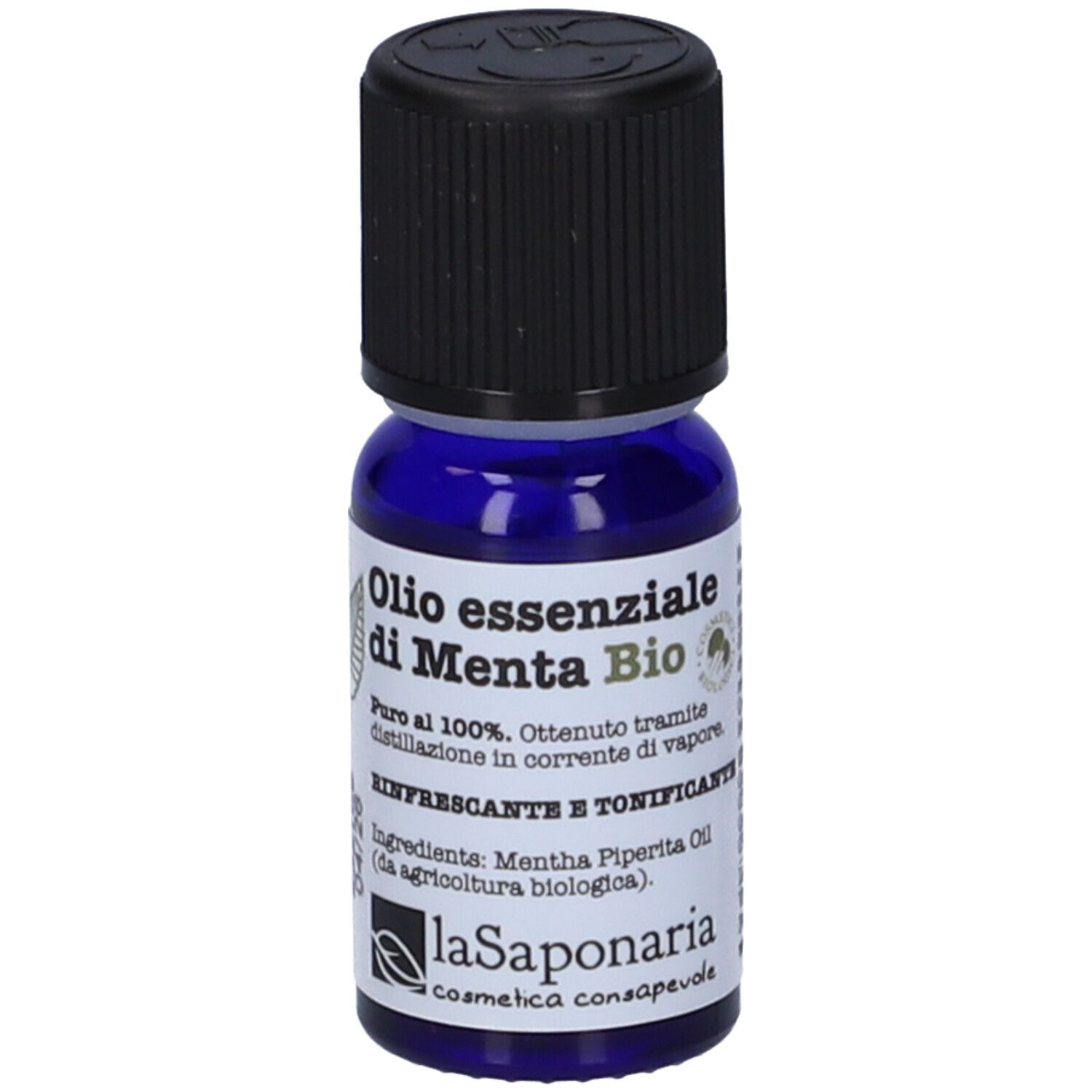 La Saponaria Olio Essenziale di Menta BIO 10 ml essenziale