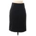 H&M Casual Skirt: Black Solid Bottoms - Women's Size 6